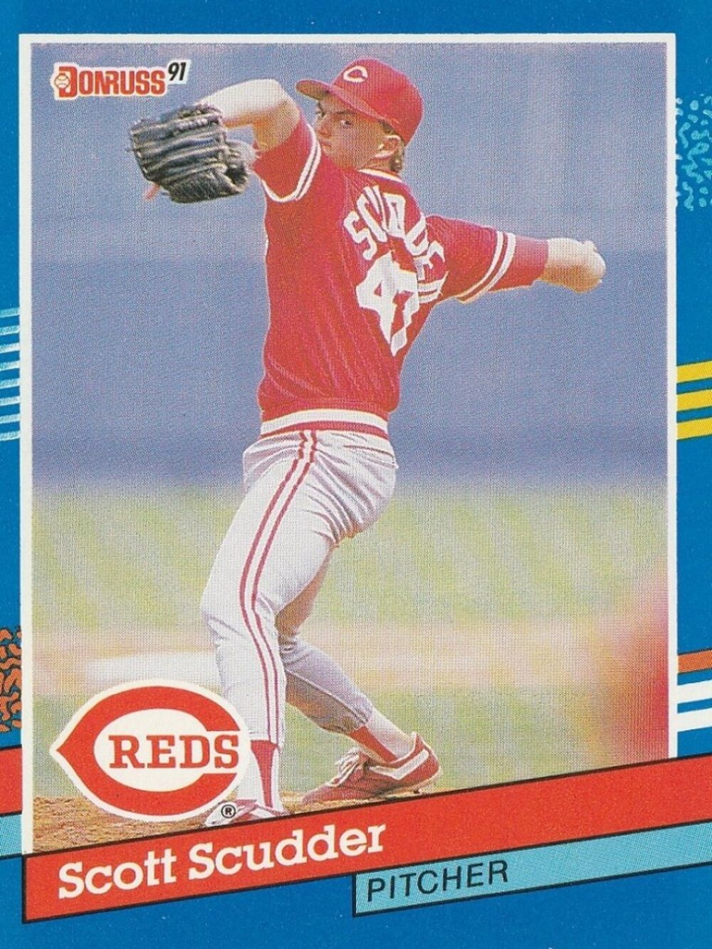 Scott Scudder - Donruss 91 MLB Baseball Card